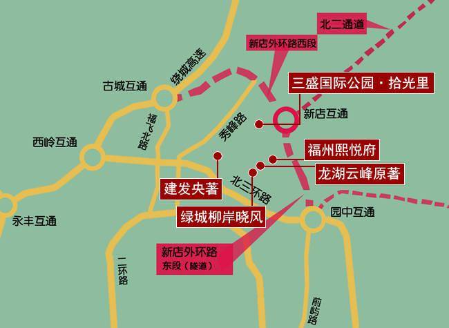 福州五四北最新规划图，塑造未来城市新面貌