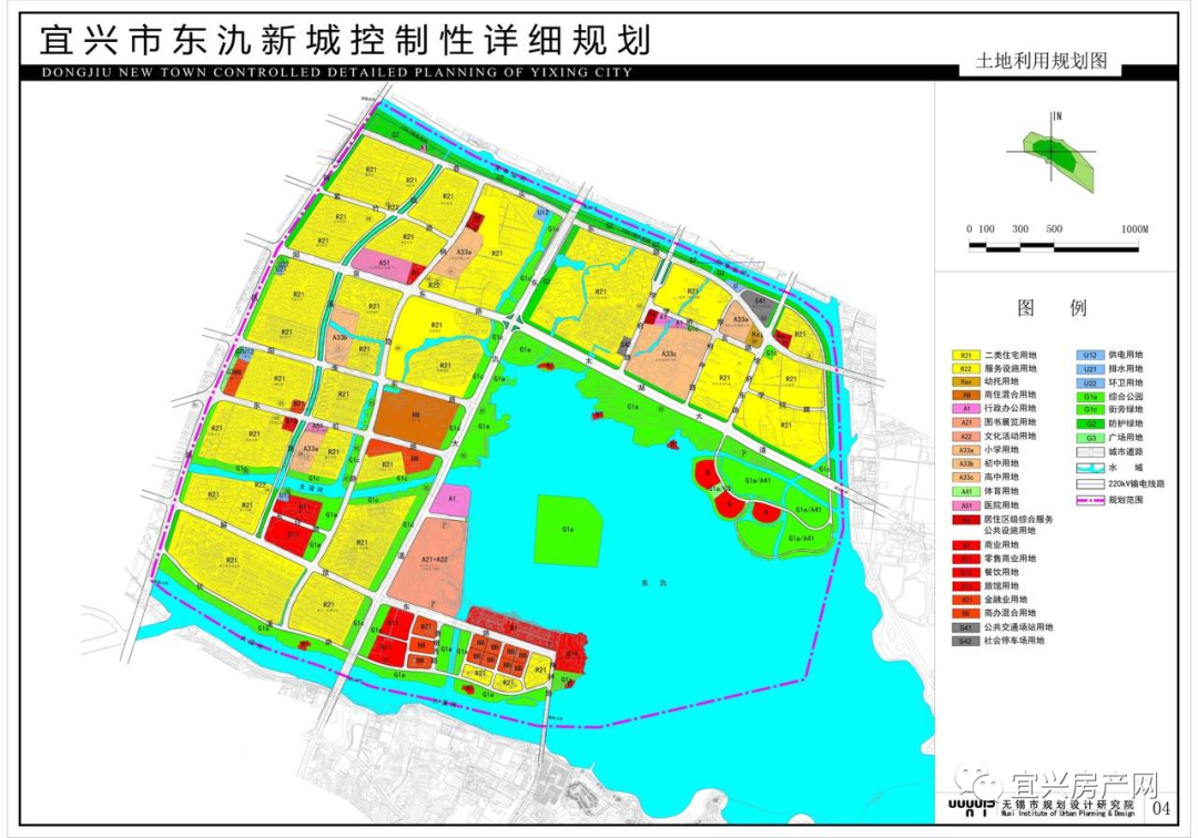 宜兴市新庄未来城市蓝图规划图揭晓